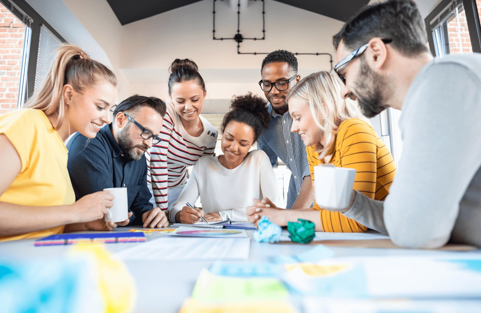 People Collaborating
